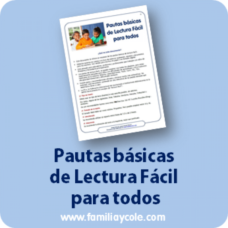 Instrucciones fáciles de leer para todos.