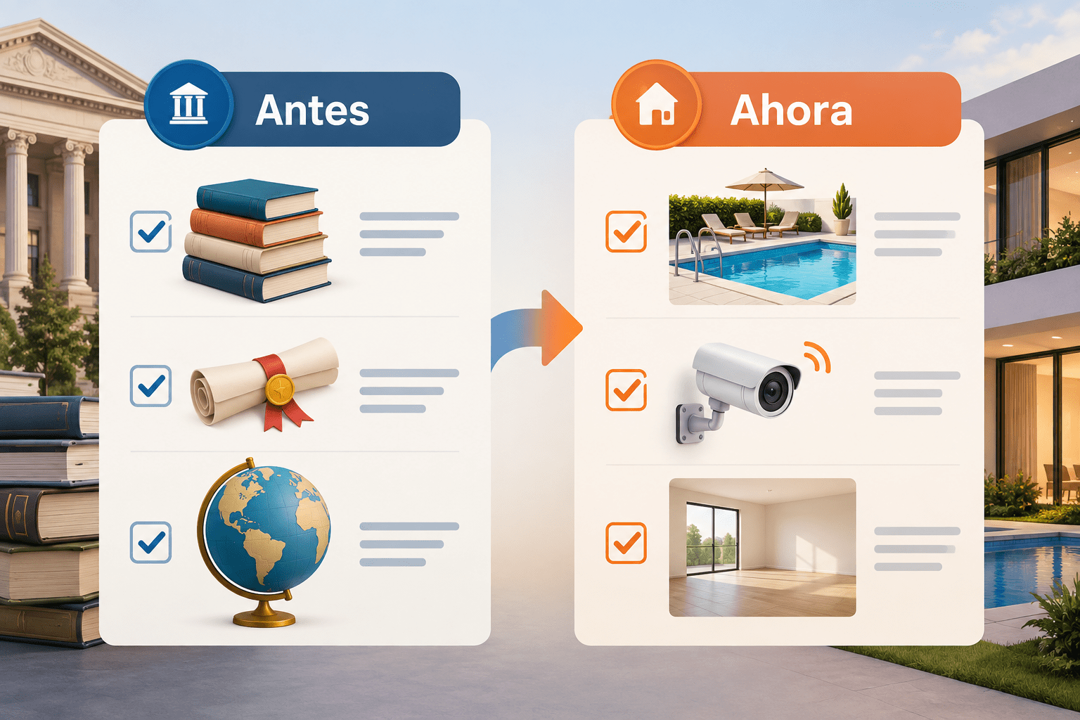 Cambio en los criterios de medición PISA Comparación visual entre criterios antiguos y nuevos de medición socioeconómica