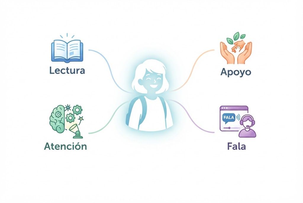 Medidas de inclusión y apoyo al alumnado Mapa conceptual sobre inclusión educativa y apoyo al alumnado