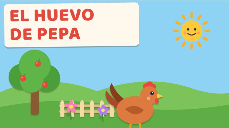 Portada del cuento El huevo de Pepa