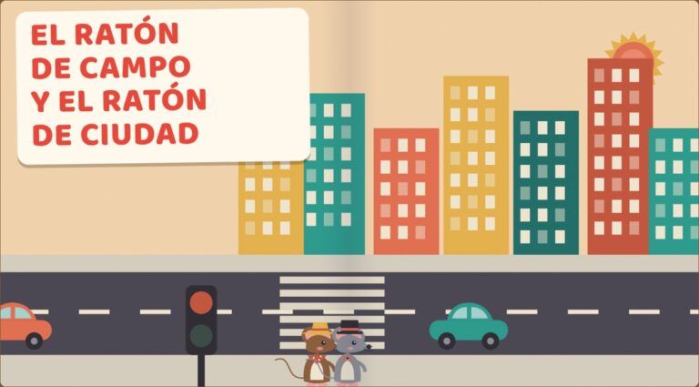 Cuento interactivo El ratón de campo y el ratón de ciudad