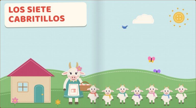 Cuento interactivo Los siete cabritillos