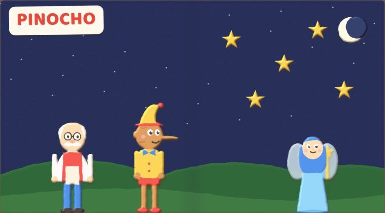 Cuento interactivo Pinocho