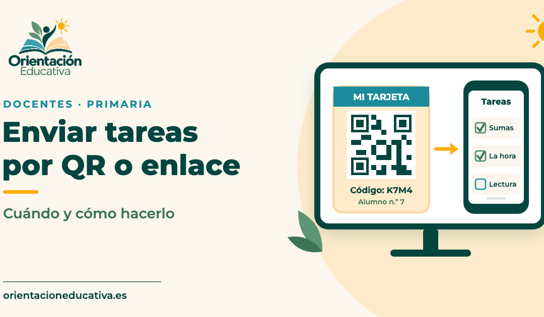 Enviar tareas a los alumnos por QR o enlace: cuándo y cómo