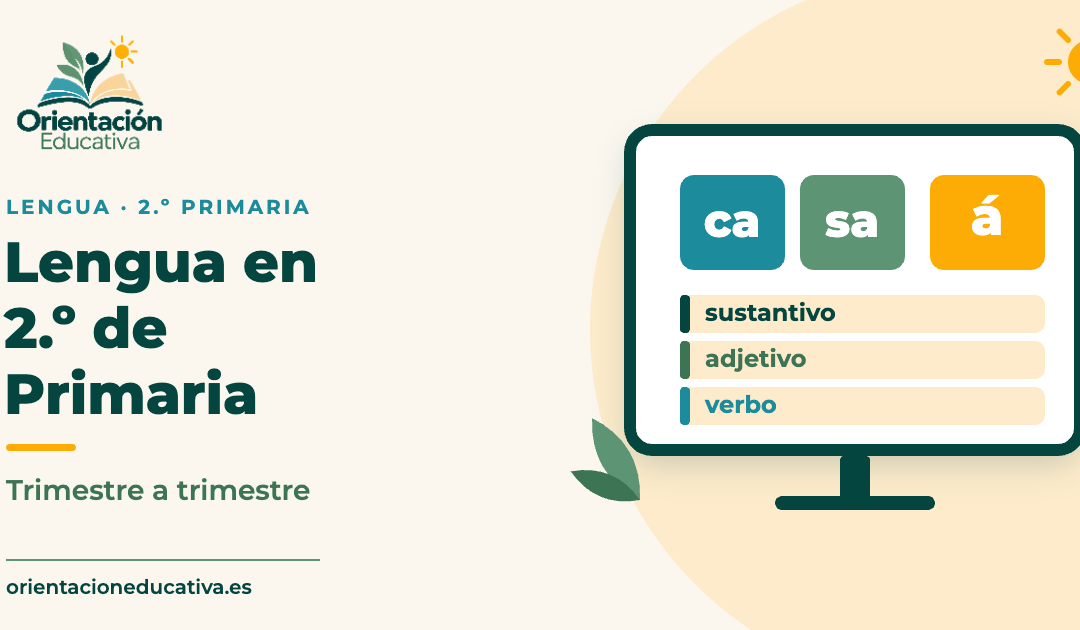 Qué se trabaja en Lengua en 2.º de Primaria: programación trimestre a trimestre