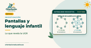 Portada: estudio de la UGR sobre pantallas y desarrollo del lenguaje en niños de 3 a 5 años