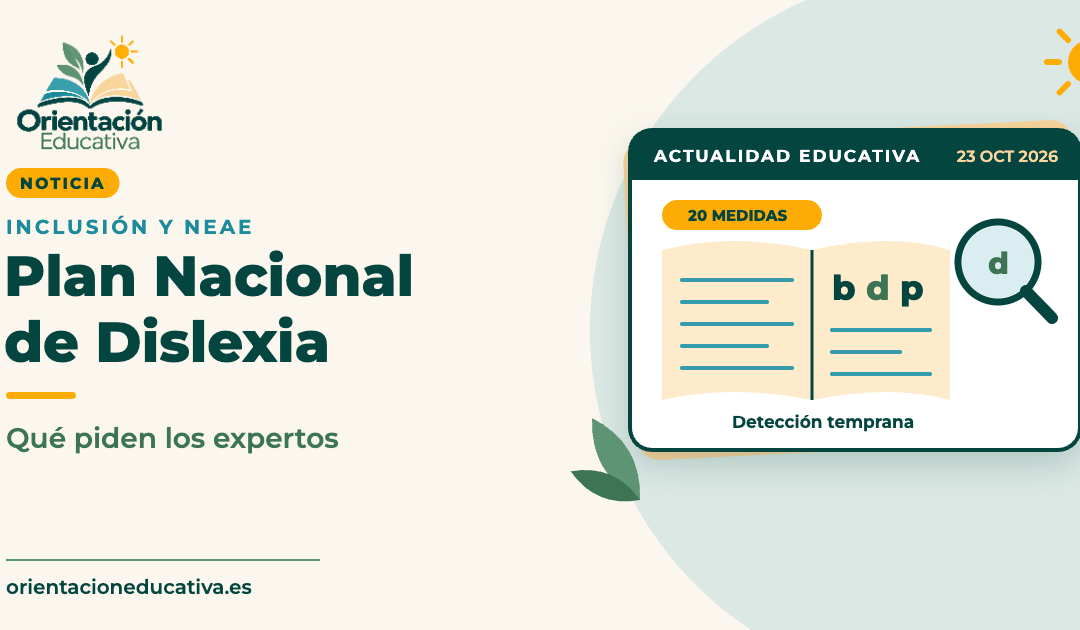 Plan Nacional de Dislexia: qué piden los expertos para el aula