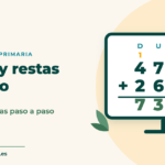 Portada: Sumas y restas llevando, cómo enseñarlas paso a paso